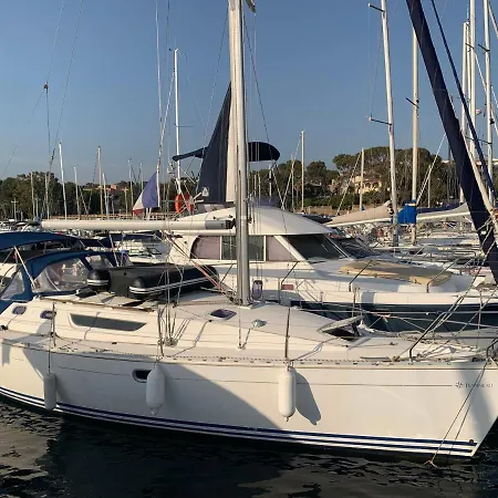 Voilier Au Ponton A Saint Raphael *